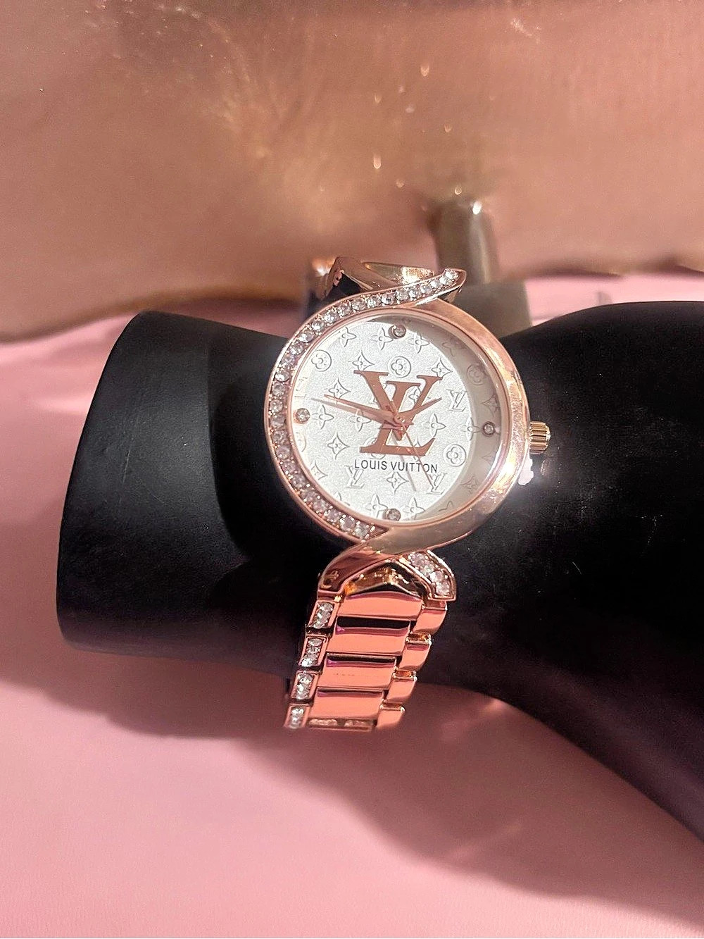 Rose Gold Dial Watch-New